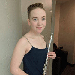 Flute tutor Kendall from Halifax, NS
