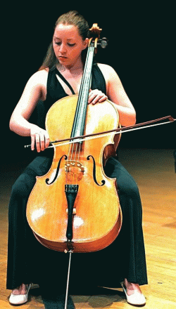 Cello tutor Jenny from Calgary, AB