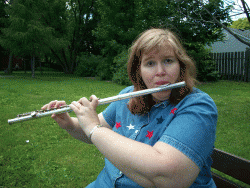 Flute tutor Beth from Oakville, ON